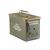 Ammo Box 50 Cal 5.56mm Ammo Box U.S. Military Small Arms Ammo Box Cartridge Tin