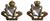 8th Kings Royal Irish Hussars Cap Badge - thumbnail image 1