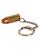 Bullet, New 9mm Brass or Chrome Bullet on a Keyring