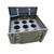 Aluminium Ammo Box Square Alloy Box Genuine Military Issue - thumbnail image 1