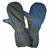 Austrian Goretex Lined Mittens Austrian Military Olive Goretex Mittens With Leather Palm - thumbnail image 3