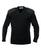 Black Jumper V Neck Acrylic Military Style Combat Security Pullover, New - thumbnail image 1