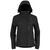 Black Waterproof Jacket Highlander Kerrera Waterproof And Breathable Lined Coat - thumbnail image 2