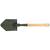 Folding Field Spade with Wooden Handle Robust Heavy weight Entrenching shovel / Spade / Tool 27022