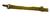 Webbing Strap Lobster Claw Clip Olive Green Webbing Strap - thumbnail image 1