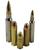 Collectors Bullet Pack Selection of 5 Different Pistol and Rifle Ammunition