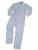White Boiler Suit Poly Cotton Boilersuit Coverall With presstud front, New - thumbnail image 2