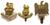 1st Royal Dragoon Guards Cap badges - thumbnail image 1