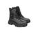 Black waterproof and breathable hi-leg boot - thumbnail image 1