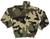 French Camo Fleece Jacket, Warm Hard wearing Woodland CCE Camo Fleece Coat, New - thumbnail image 1
