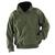Cold Weather Heavy Weight Olive Green French Military Mountain Fleece Jacket - thumbnail image 1