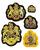 Blazer badges - General service assorted designs