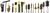 Geniune Army Issue Gun Cleaning kit spares - thumbnail image 1