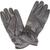 Black Leather Gloves British Army Soldier 95 Style Gloves With Wrist Adjuster - thumbnail image 1