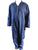 Navy Zip Fronted Harpoon Brand Poly Cotton Blue Coverall / Overall Large Size - thumbnail image 1