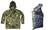 Waterproof Camo Jacket Hunter Warm Quilted Woodland Camo with A 5000 HH