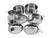 Stainless Steel Cook Set Highlander Peak Weekender Cookware Kit  (CP215) - thumbnail image 1
