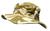 Desert Bush Hat Genuine British Army Issue Desert Boonie Hat Old school - thumbnail image 2