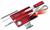 Victorinox Swiss Card Lite Red credit card sized multi function Tool - thumbnail image 1