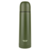 Vacuum Flask Stainless Steel Olive Green Non Reflective 1 Litre Thermos Style Coated Flask - thumbnail image 1