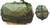 Compression bag Small Size Genuine Army Issue Jungle Warm Weather Sack, New and Graded