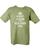 Keep Calm and Soldier on Cotton T Shirt In Green or Sand
