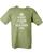 Keep Calm And Soldier On Cotton T Shirt In Green Or Sand - thumbnail image 1