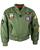 Kids MA1 Flight Jacket Badged Olive green MA1 Jacket, New