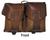 Leather Pouch Ammo Pouch Military Issue WW1 / WWII Style ammo cartridge pouch single Or Double Size