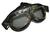 Flying Goggles Black Or Chrome Surround Miltec RAF Style Flying / Flyers Goggles