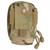 Padded Belt Pouch Multicam / Multi Terrain Pattern Zip Pouch With Belt Loop Mil Tec - thumbnail image 1
