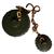 NATO Cap Screw Cap and Chain for NATO Military Issue Water Container