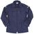 German Military Navy Blue Deck Jacket, Zip front and Zip pockets