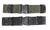 Pistol Webbing Belt with Quick Release Buckle, New Olive, black, Sand Or Camo 2 inch wide