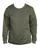 Thermal Base Layer Top British Army Olive Long Sleeve Vest, New - thumbnail image 1