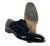 Black Military Issue Patent Leather Shoes - thumbnail image 1