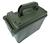 Olive Green ABS Plastic 50 Cal Storage Box - thumbnail image 1