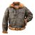 RAF Sheepskin Leather Pilot Jacket Classic WWII Pattern New Leather Jacket - thumbnail image 1