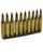 SA80 Bullet Clip Pack of 10 5.56 Inert Bullets for Collector