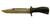 SA80 Bayonet British army Bayonet with Scabbard and DPM Frog