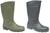 Steel Toe Cap Wellies Dunlop 3/4 Safety Wellingtons With Midsole In Black Or Green W219