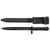 Spanish Bayonet CETME Bayonet With Scabbard ES Cuchillo Bayoneta 56 Para 5.56 - thumbnail image 1