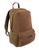 Brown Canvas Backpack Highlander Canvas 30 Litre Rucksack Backpack - Brown (RUC206) - thumbnail image 1