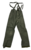 Goretex Olive Green Bib And Brace Over Trousers With Clip Bottoms  - thumbnail image 1