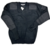 Black HMP Police Issue V Neck Fine Knit Pullover / Jumper, New - thumbnail image 1