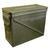 Large Green Metal Ammo Box Tough U.S. Military 40mm Steel Storage Box LSA2 / L24A1
