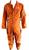 U.S. Summer Flight Coveralls Suit, US vintage Orange flight suit / coverall Star Wars/X-wing Cosplay New - thumbnail image 1
