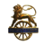 Railway Lion Over Wheel Cap Badges, Different Regions - thumbnail image 1