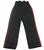 Foot Guards Musicians Black Bands trousers With Thin Red Stripe