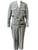 Vintage Belgium Battle Dress US Military Ike Style Battle Dress Jacket And Trousers Suit  - thumbnail image 1